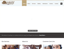 Tablet Screenshot of granburycarecenter.com